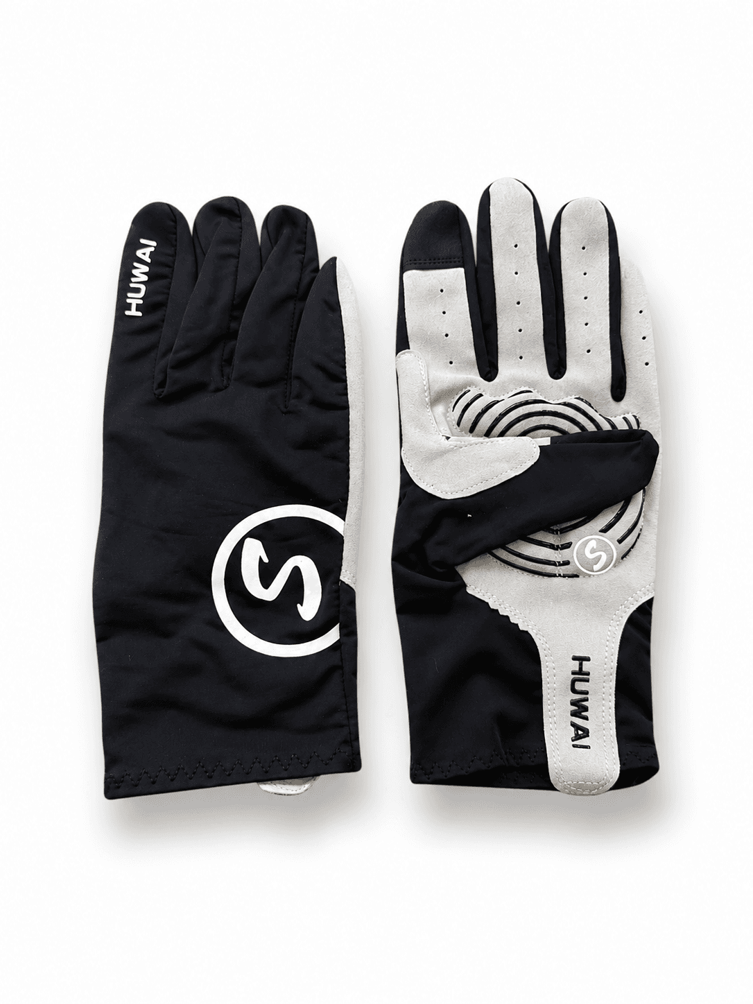 Motorcycle Gloves, Huwai, Black, XL